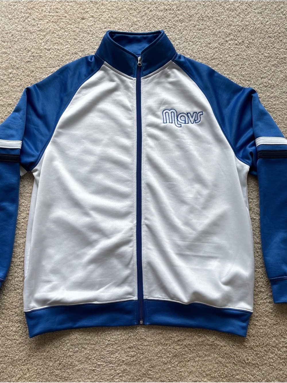 Dallas Mavericks Mavs Jacket Mens Medium Rare Near Vintage